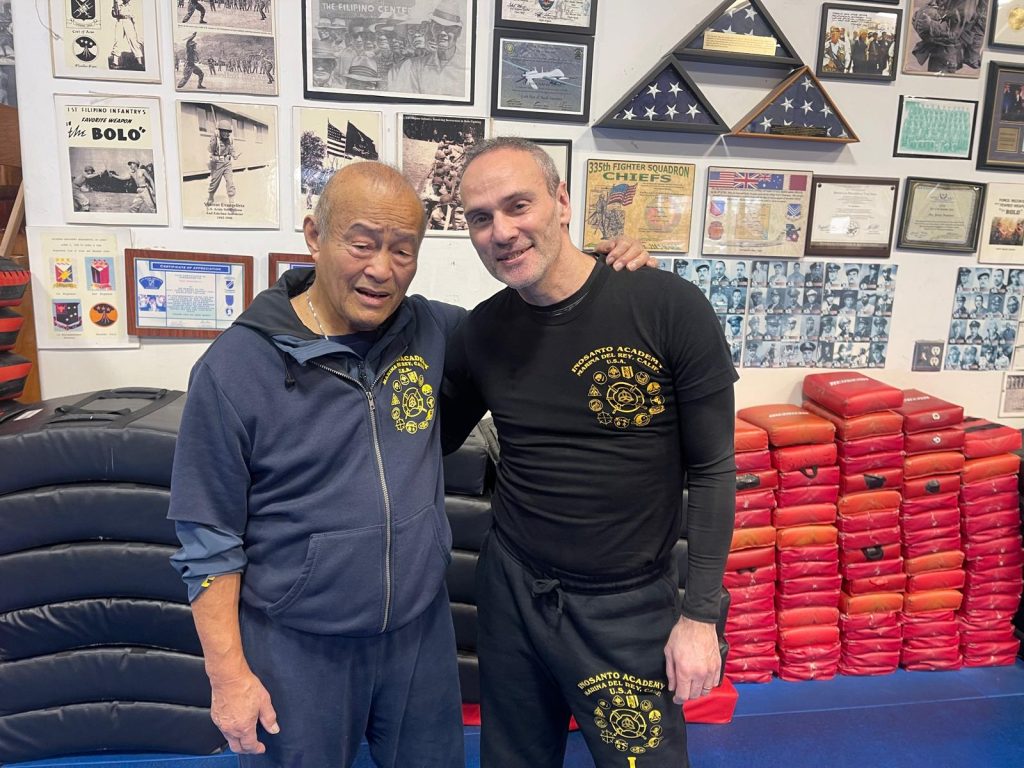 David Delannoy et dan inosanto