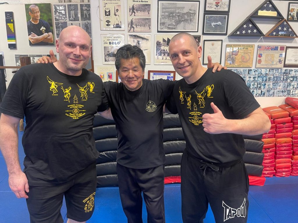 julien mignolet, tony et dan inosanto